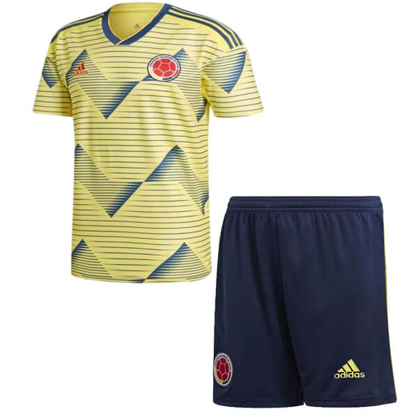 Camiseta Colombia 1ª Niño 2019 Amarillo